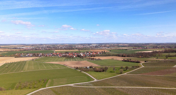 Blick über Baden-Württemberg
