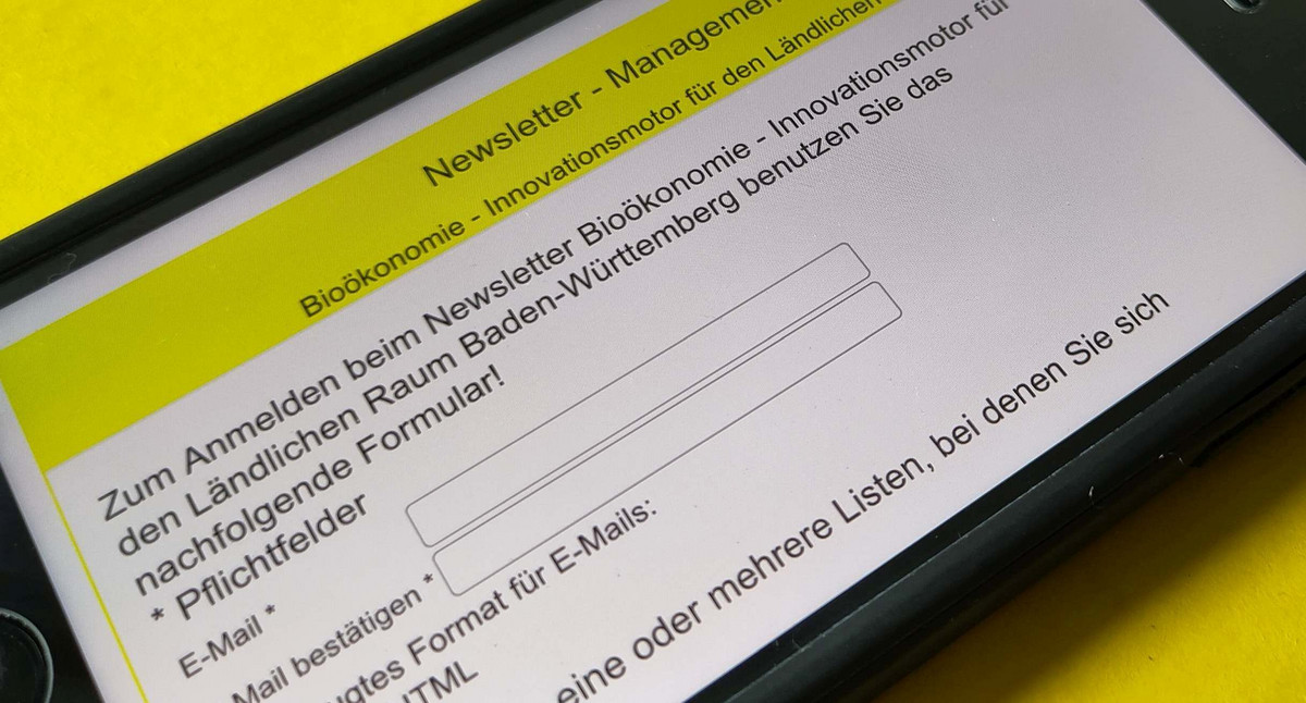 Bioökonomie Newsletter