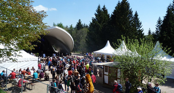 Eröffnung des Nationalparks auf dem Ruhestein